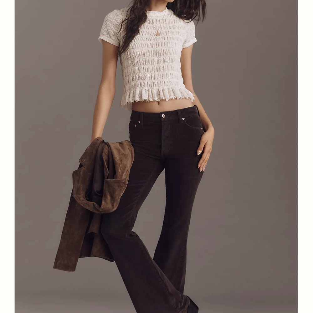 Pistola Dark Brown Corduroy Pants